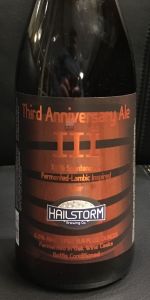 3rd Anniversary Ale