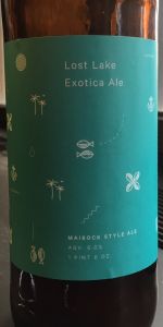 Lost Lake Exotica Ale