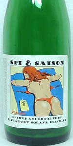 SPF 8 Belgium Farmhouse Ale