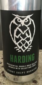 Presidential DIPA: Harding