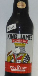 King James Scotch Ale-Bourbon Barrel Aged.