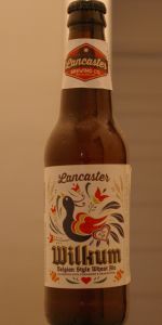 Wilkum Belgian Style Wheat Ale
