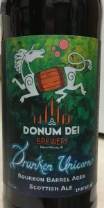 Drunken Unicorn Bourbon Barrel Aged Scottish Ale
