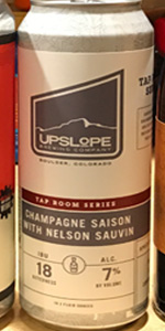 Champagne Saison W/ Nelson Sauvin