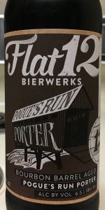 Bourbon Barrel Aged Pogue's Run Porter