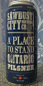 A Place To Stand Ontario Pilsner