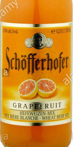german grapefruit beer schofferhofer