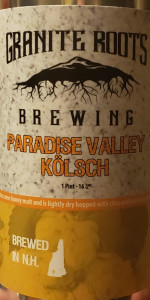 Paradise Valley Kolsch