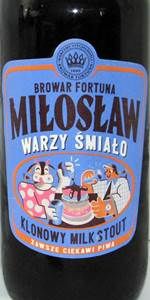MiÅosÅaw Klonowy Milk Stout