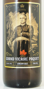 Le Grand Vicaire Paquet