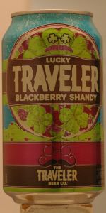 Lucky Traveler Blackberry Shandy