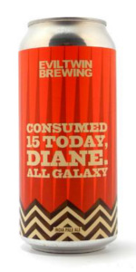 Consumed 15 Today, Diane. All Galaxy