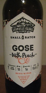 Gose With Peach