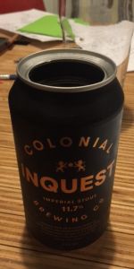 Colonial Inquest Imperial Stout