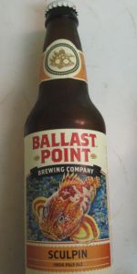 Ballast Point Brewing Company Sculpin IPA Pint Glass
