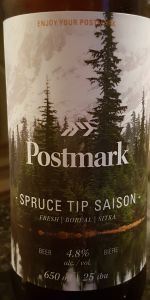 Spruce Tip Saison