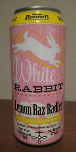 White Rabbit Lemon Raz Radler