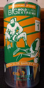 The Irish Punch Up Series Round 1 - Irish Sloe Barley Wine