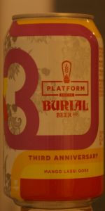 Third Anniversary Mango Lassi Gose