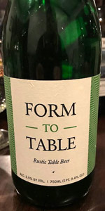 Form To Table