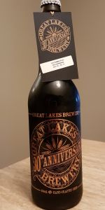 Late Summer Stout With Raspberries