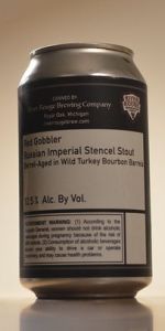 Red Gobbler - BBA Imperial Russian Stencel Stout