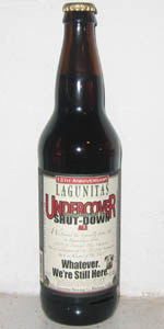 12th Anniversary Undercover Investigation Shut-Down Ale