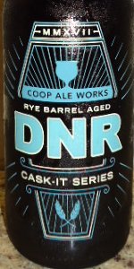 Rye Barrel Aged DNR (Cask-It Series)