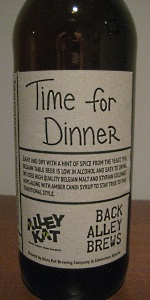 Time For Dinner