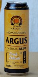 Argus Aromatizuotas Kvietinis Alus