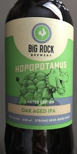 Hopopotamus Oak Aged IPA