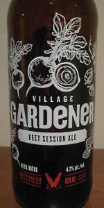 Gardener Beet Session Ale