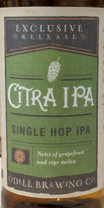 Single Hop Citra IPA