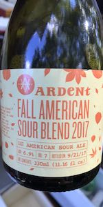 Fall American Sour Blend 2017