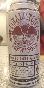 Three Sisters Pale Ale