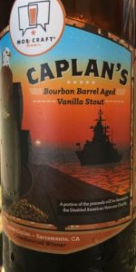Caplans Barrel Aged Vanilla Stout