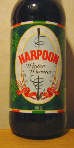 harpoon winter warmer review