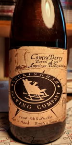 ComraDerry Barleywine - Rockingham Edition - Mead Barrel