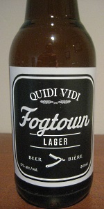 Fogtown Lager