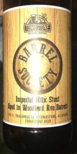 Imperial Milk Stout Aged in Woodford Rye Barrels
