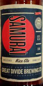 Samurai Ale