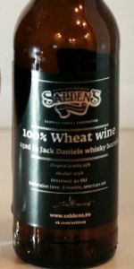 100% Wheat Wine Aged in Jack Daniels Whisky Barrels