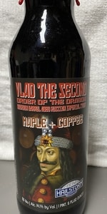 Vlad the Second Order of the Dragon Bourbon Barrel RIS W/Maple and Coffee