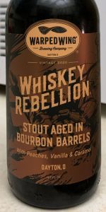 Whiskey Rebellion - Peaches, Vanilla And Caramel