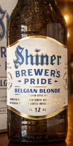 Shiner Brewers Pride Belgian Blonde