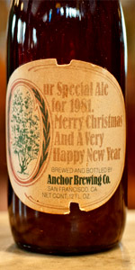 Our Special Ale 1981 (Anchor Christmas Ale)
