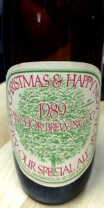 Our Special Ale 1989 (Anchor Christmas Ale)