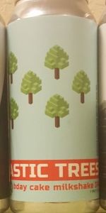 Cake Plastic Trees