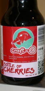 Craft-A Bottle of Cherries