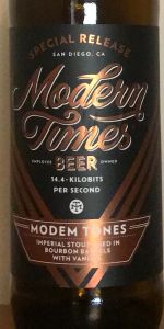 Modem Tones - Bourbon Barrel-Aged - Vanilla